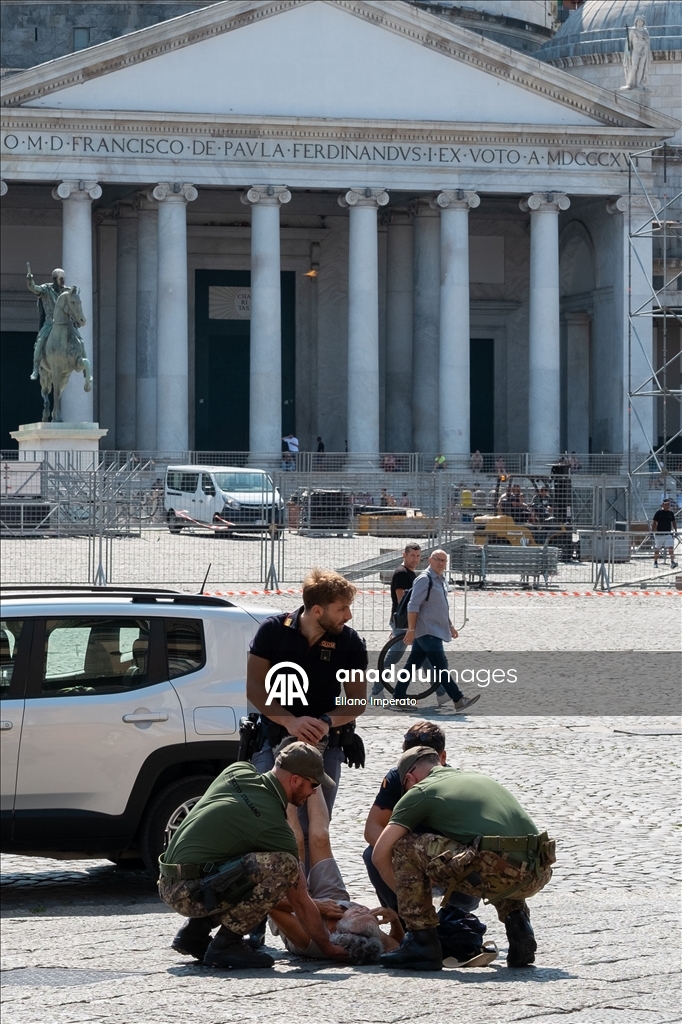 Африканская жара накрыла Неаполь