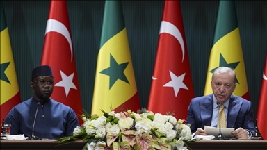 Cumhurbaşkanı Erdoğan, Senegal Başbakanı Sonko ortak basın toplantısı düzenledi