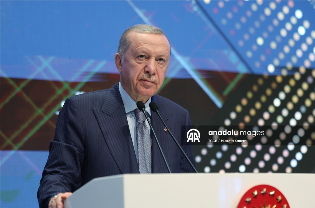 Cumhurbaşkanı Erdoğan, DEİK 38. Olağan Mali Genel Kurulu ve Ustalara Saygı Ödül Töreni'nde konuştu