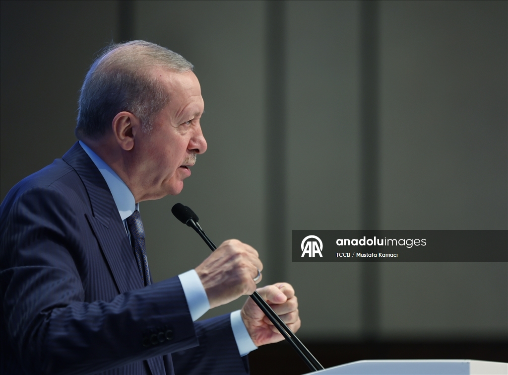 Cumhurbaşkanı Erdoğan, DEİK 38. Olağan Mali Genel Kurulu ve Ustalara Saygı Ödül Töreni'nde konuştu