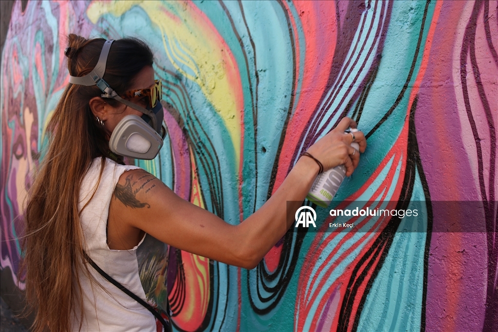 Graffiti festival in Kosovo