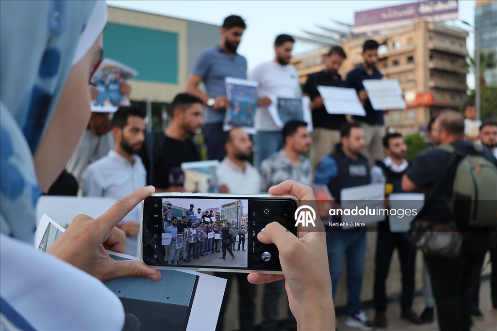 Suriye'de İsrail karşıtı gösteriler düzenlendi