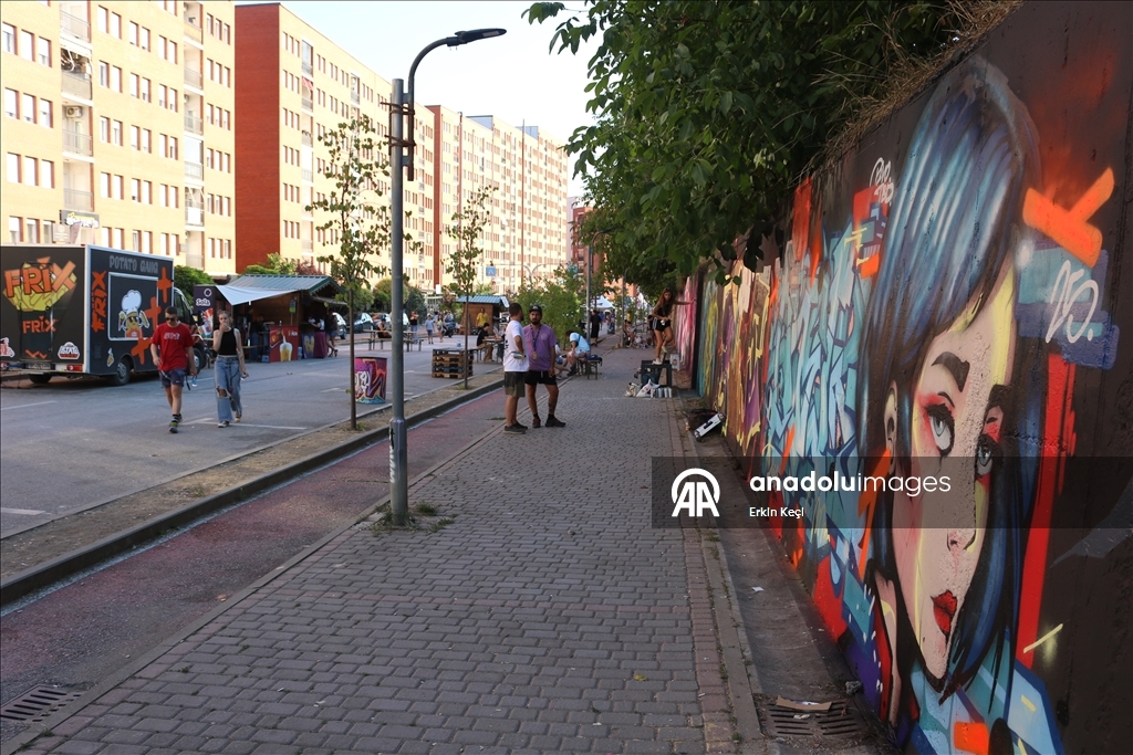 Graffiti festival in Kosovo