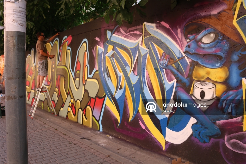 Graffiti festival in Kosovo