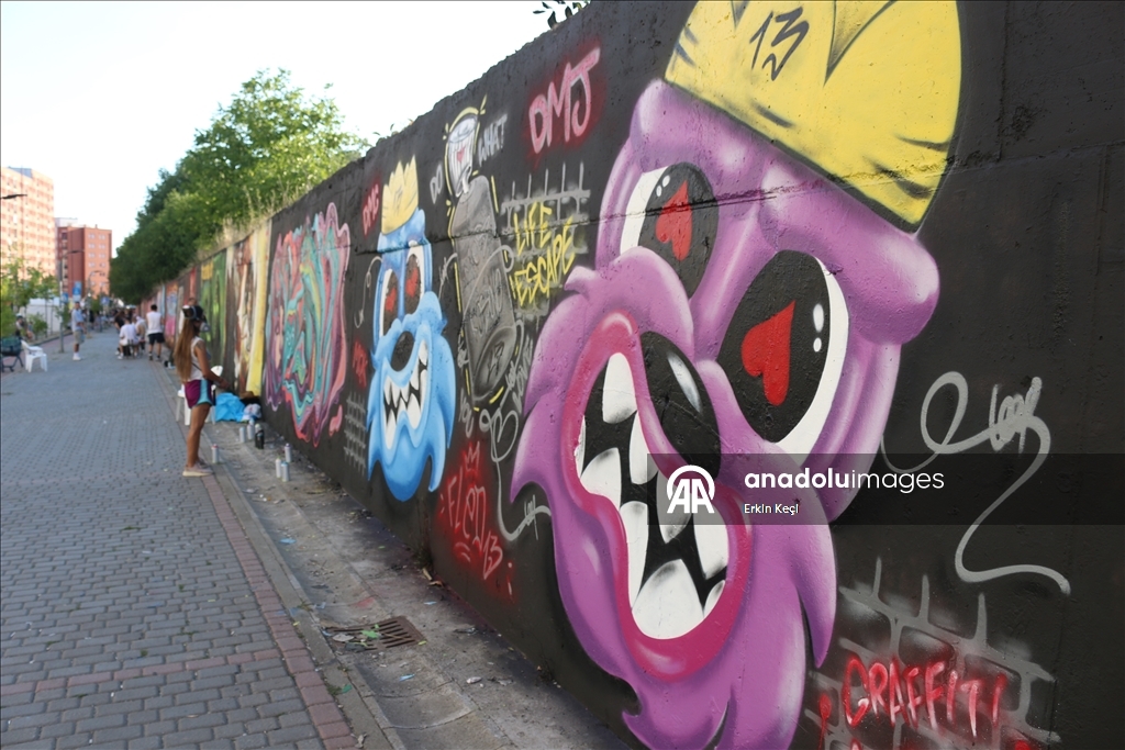 Graffiti festival in Kosovo