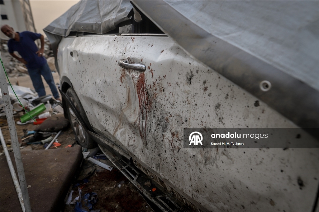 Gazze’de Şifa Hastanesi önündeki saldırıda 6 gazeteci hayatını kaybetti