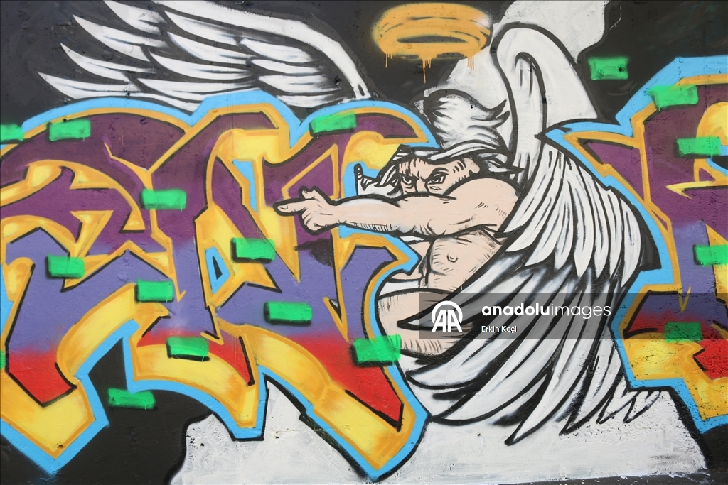 Graffiti festival in Kosovo