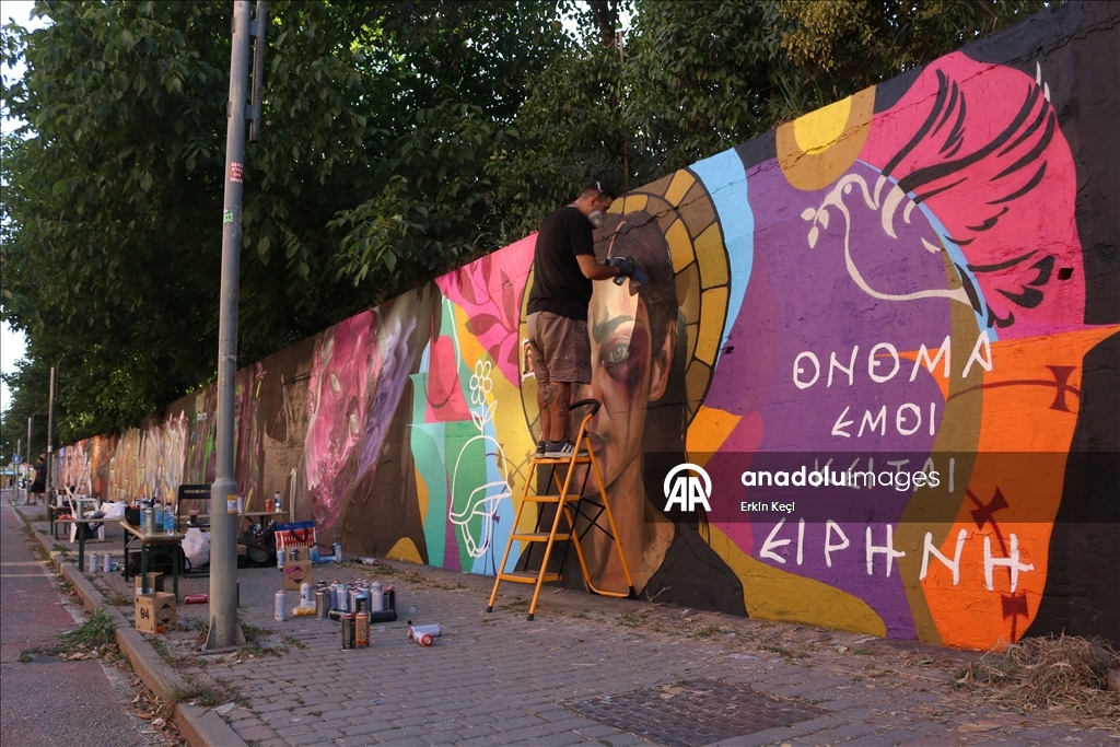 Graffiti festival in Kosovo