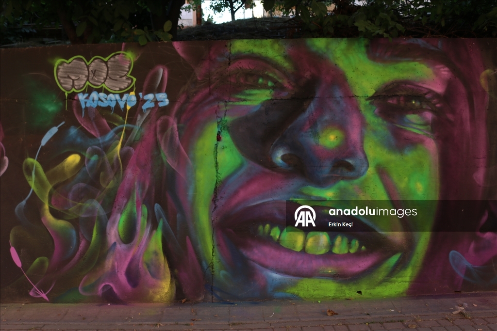 Graffiti festival in Kosovo