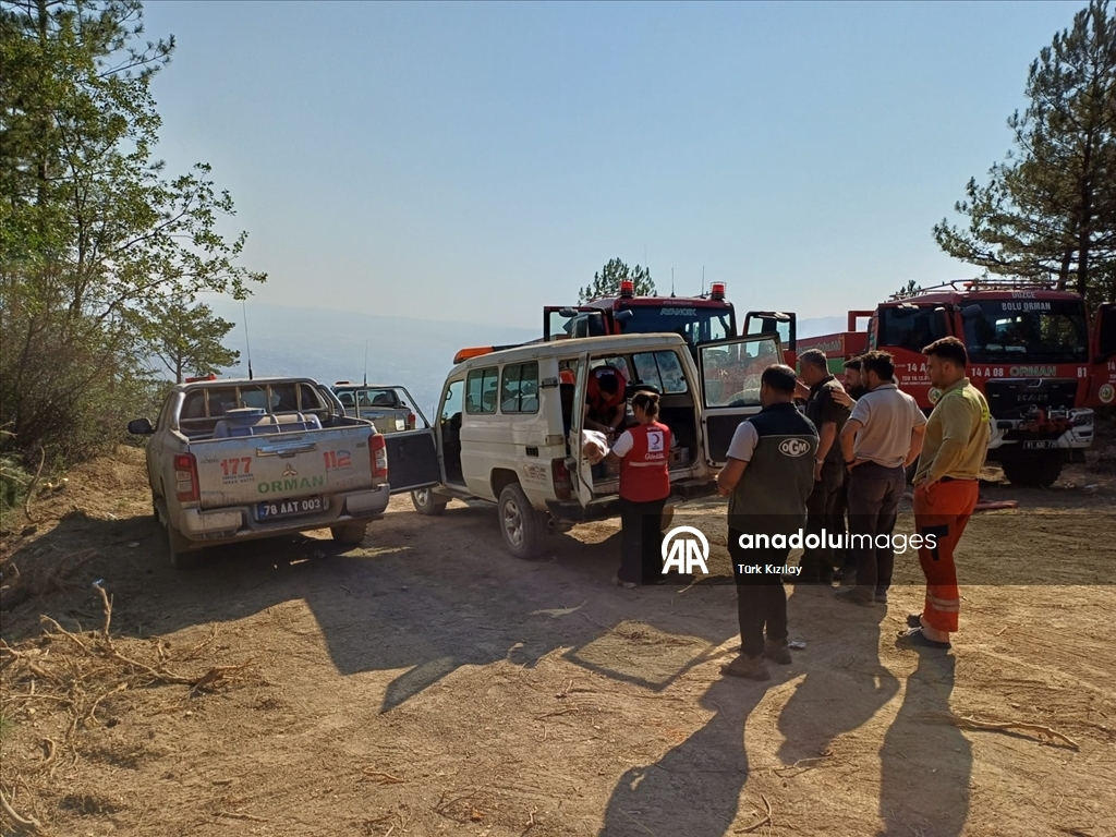 Türk Kızılay, hazirandan bu yana 127 orman yangınına müdahaleye destek sağladı