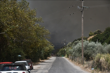 Wildfires rage across Greece, threatening towns near Patras​​​​​​​