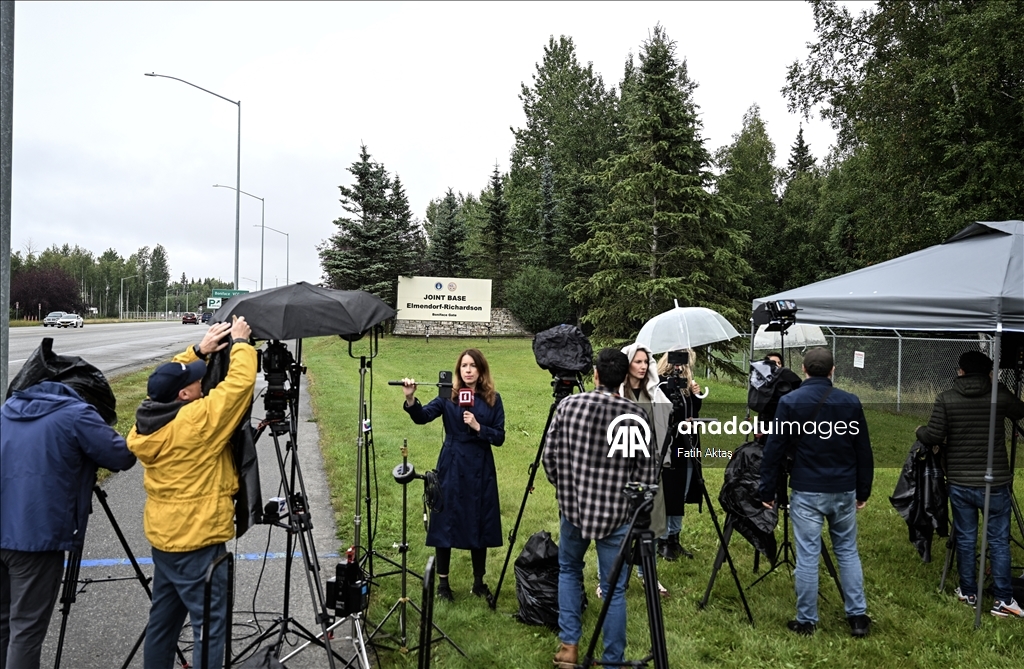 Preparations in progress in Alaska ahead of Trump-Putin meeting