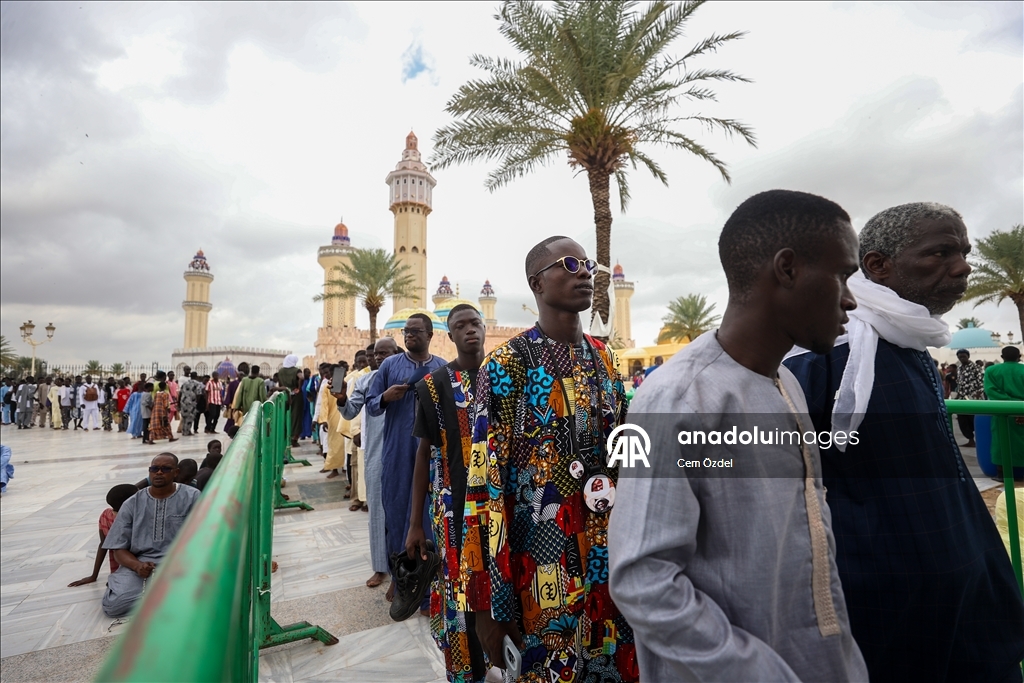 Mouride Sufi followers gather for "Grand Magal" in Touba, Senegal