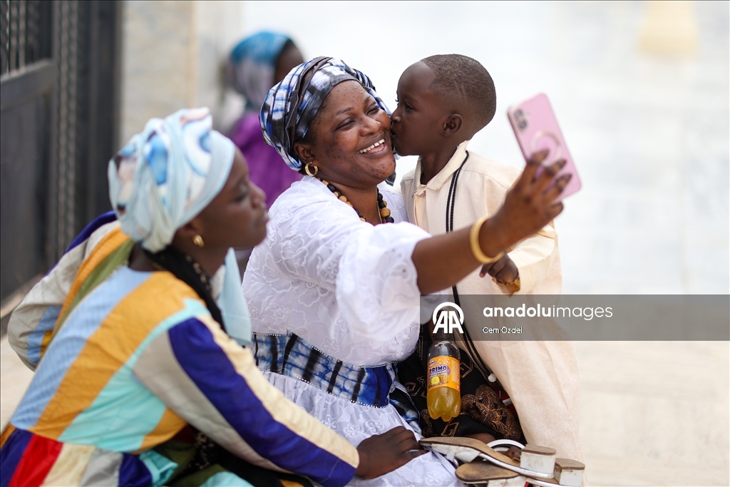 Mouride Sufi followers gather for "Grand Magal" in Touba, Senegal