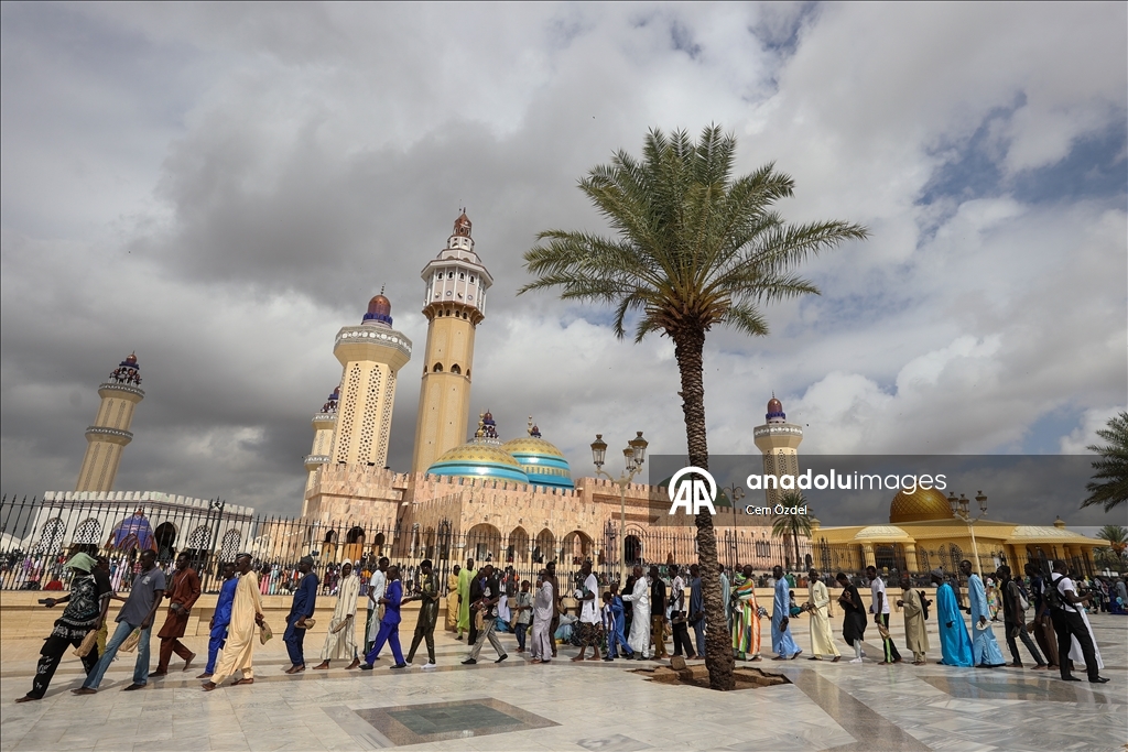 Mouride Sufi followers gather for "Grand Magal" in Touba, Senegal