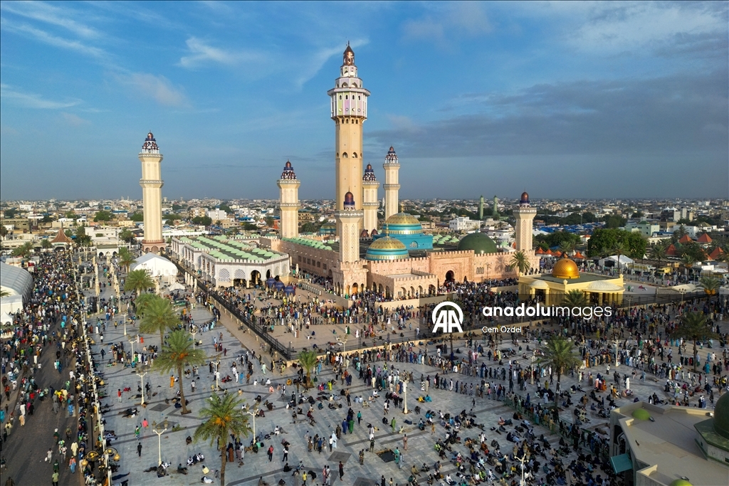 Mouride Sufi followers gather for "Grand Magal" in Touba, Senegal