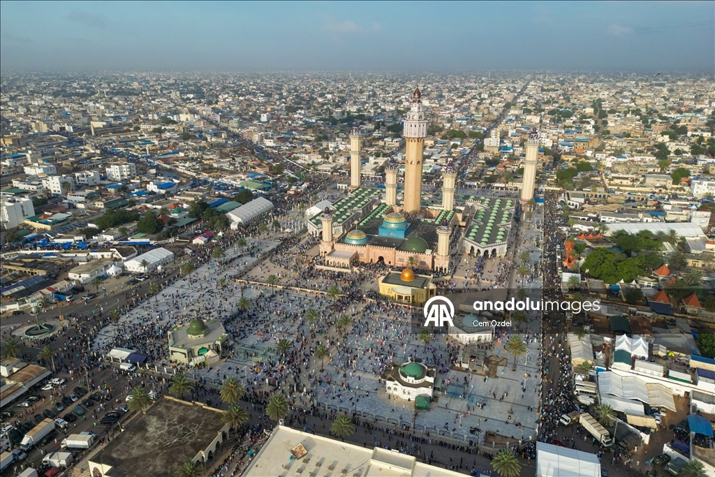 Mouride Sufi followers gather for "Grand Magal" in Touba, Senegal