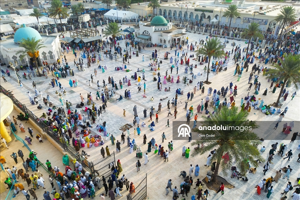 Mouride Sufi followers gather for "Grand Magal" in Touba, Senegal