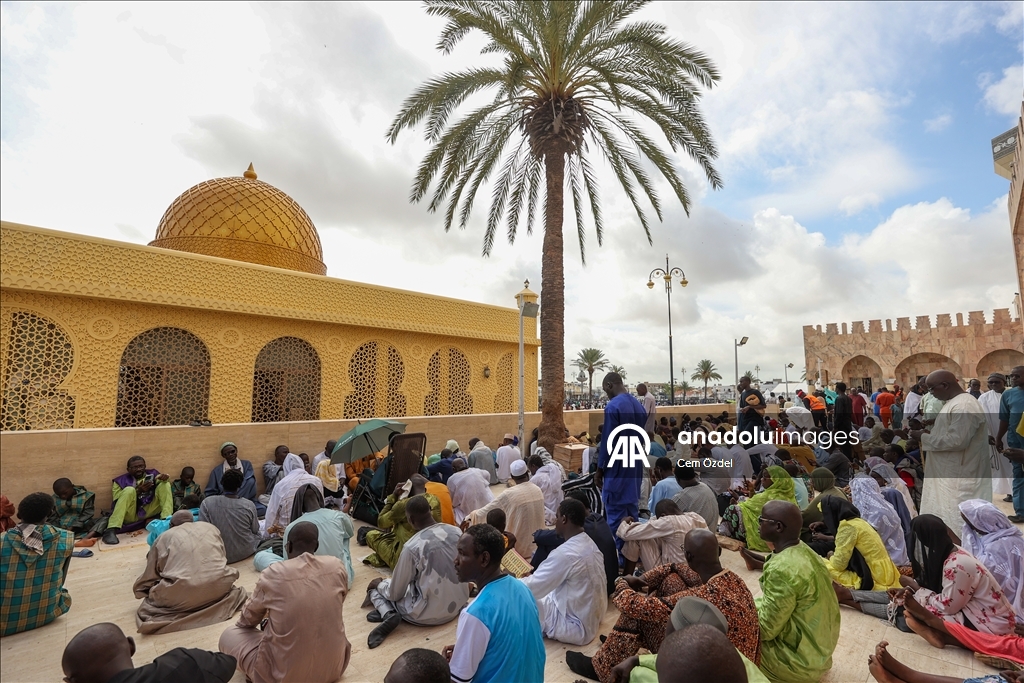 Mouride Sufi followers gather for "Grand Magal" in Touba, Senegal