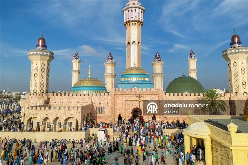 Mouride Sufi followers gather for "Grand Magal" in Touba, Senegal