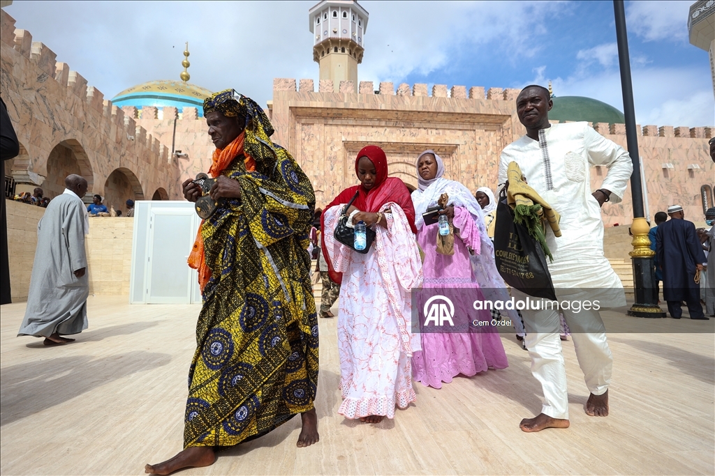Mouride Sufi followers gather for "Grand Magal" in Touba, Senegal