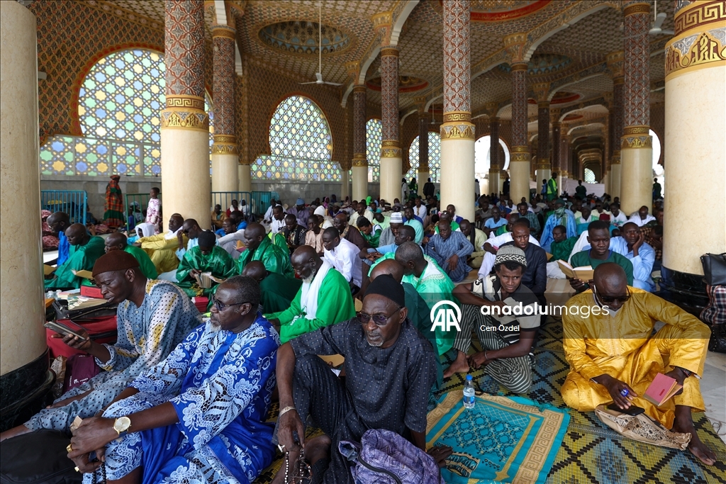 Mouride Sufi followers gather for "Grand Magal" in Touba, Senegal