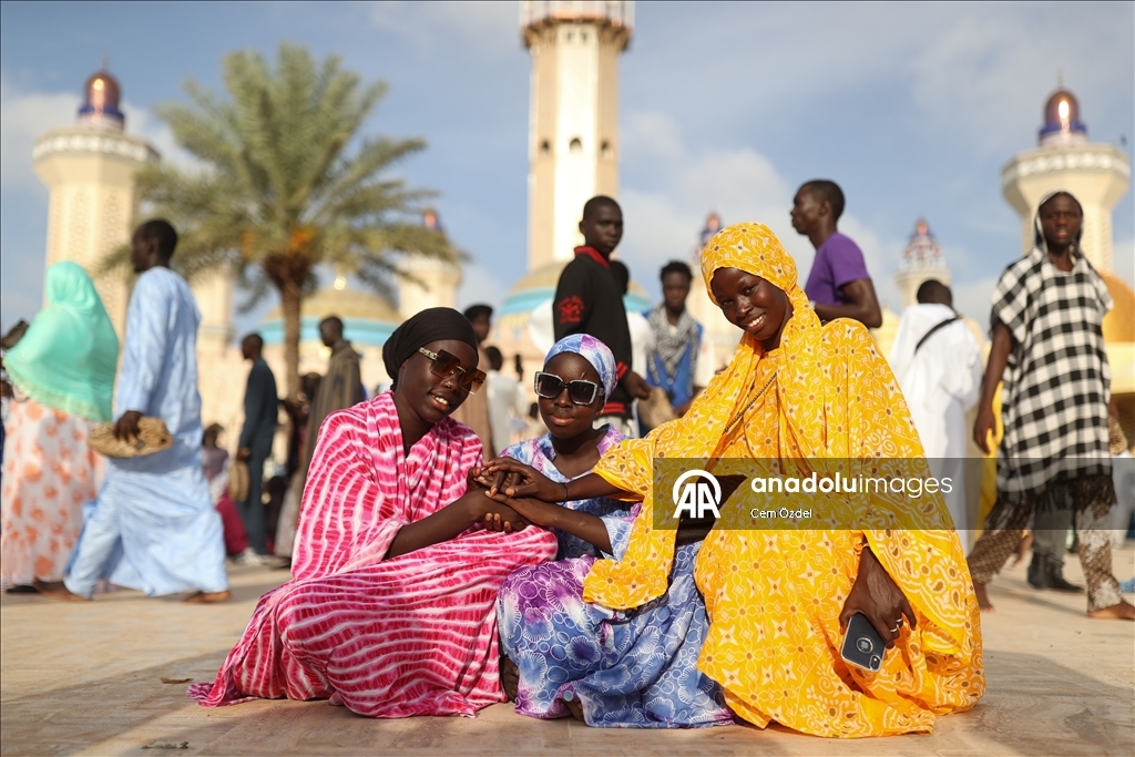 Mouride Sufi followers gather for "Grand Magal" in Touba, Senegal