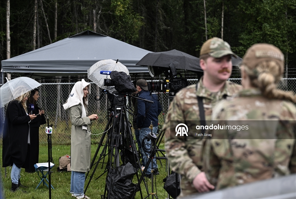Preparations in progress in Alaska ahead of Trump-Putin meeting