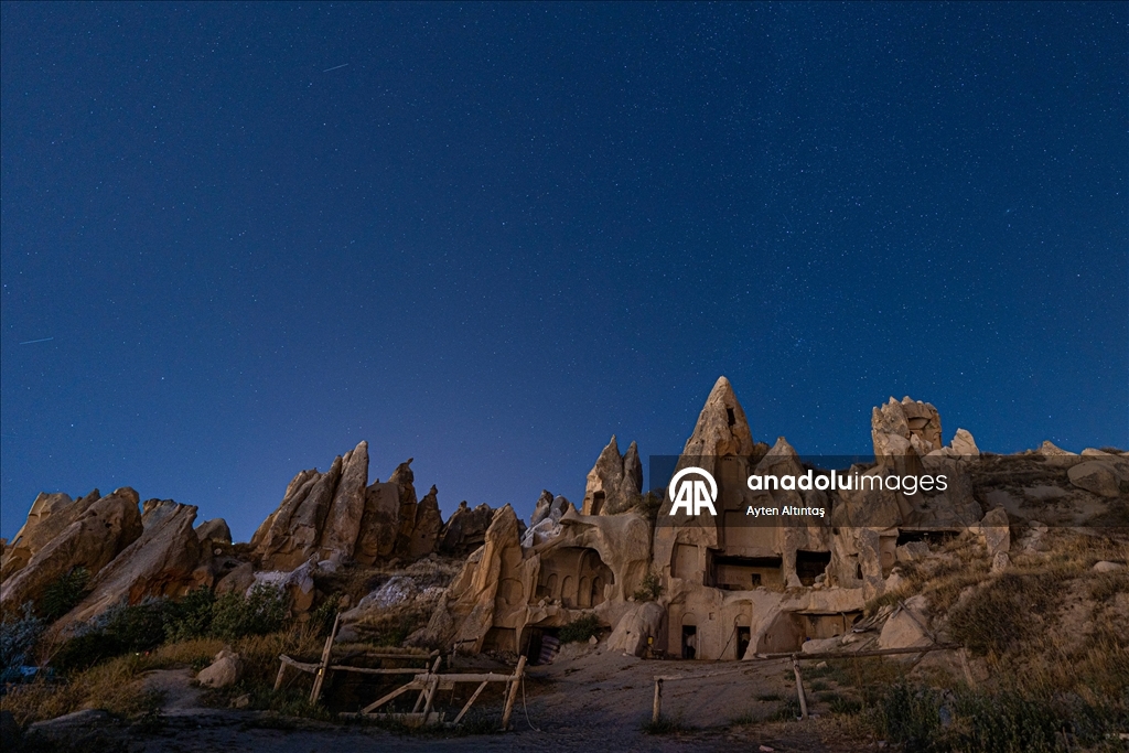 Perseid meteor yağmuru Kapadokya’da gözlemlendi