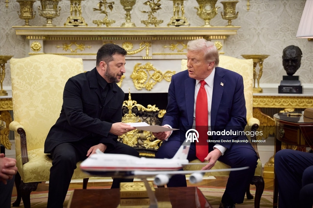 Трамп встретился в Белом доме с Зеленским и лидерами Европы