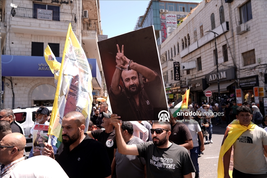 На Западном берегу прошла акция солидарности с палестинскими заключенными