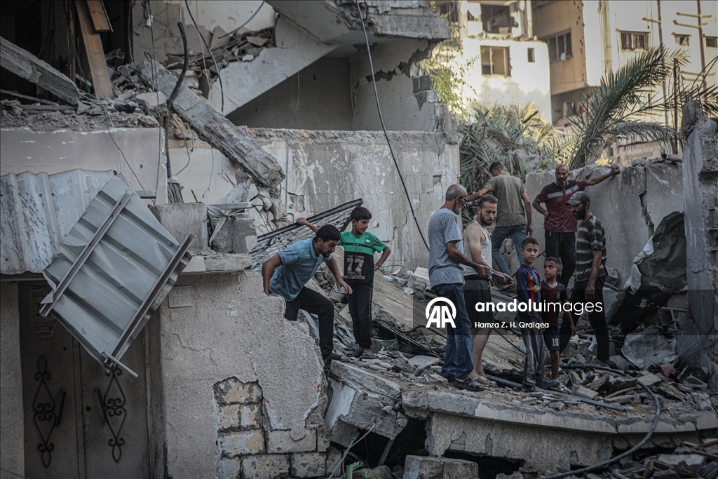 İsrail'in Gazze'ye yönelik saldırıları sürüyor