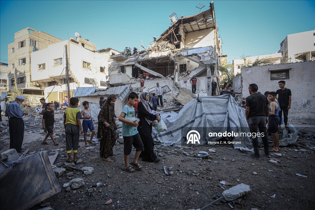İsrail'in Gazze'ye yönelik saldırıları sürüyor
