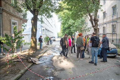 Во Львове зафиксированы массированные удары с применением ракет и дронов