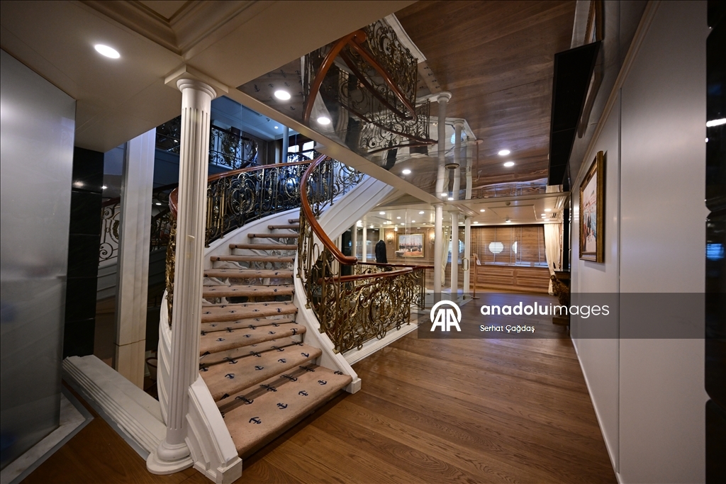 Atatürk'ün manevi mirası Savarona yatı pazar günü İstanbul Boğazı'nı selamlayacak