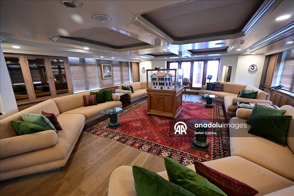 Atatürk'ün manevi mirası Savarona yatı pazar günü İstanbul Boğazı'nı selamlayacak