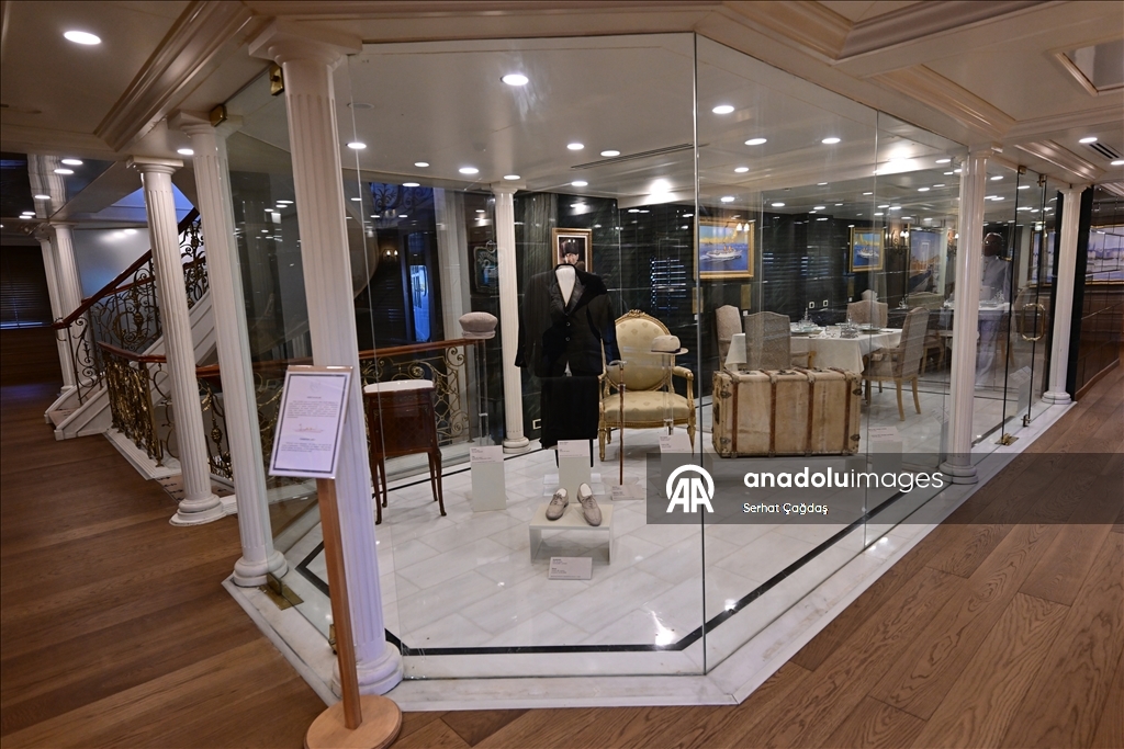 Atatürk'ün manevi mirası Savarona yatı pazar günü İstanbul Boğazı'nı selamlayacak