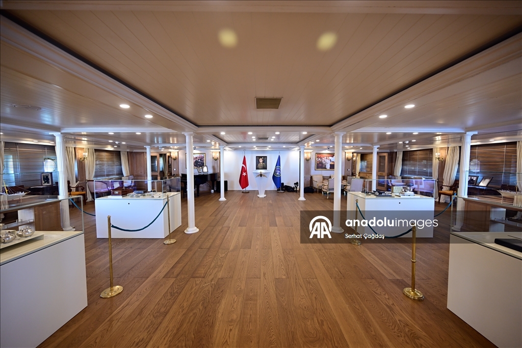 Atatürk'ün manevi mirası Savarona yatı pazar günü İstanbul Boğazı'nı selamlayacak