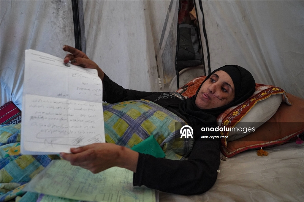 Gazze’de saldırıların hedefi olan Kahil ailesi zor koşullarda yaşam mücadelesinde