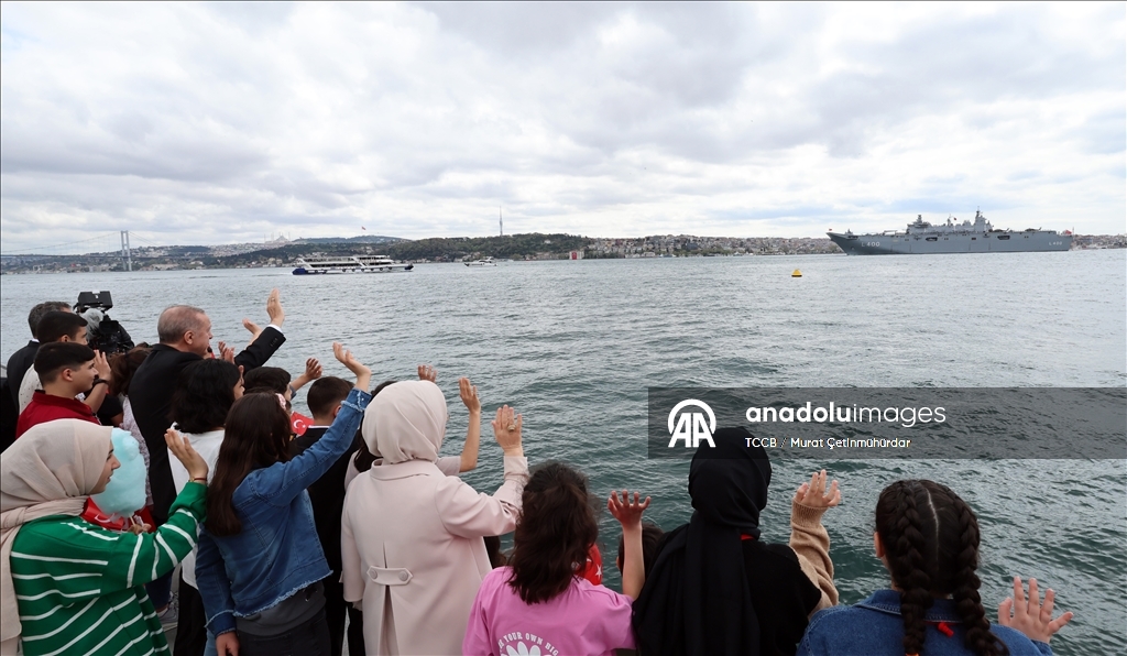"Mavi vatanın" muhafızları yarın İstanbul'u selamlayacak