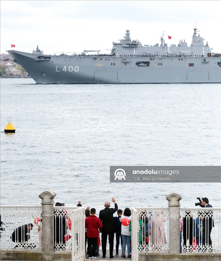 "Mavi vatanın" muhafızları yarın İstanbul'u selamlayacak