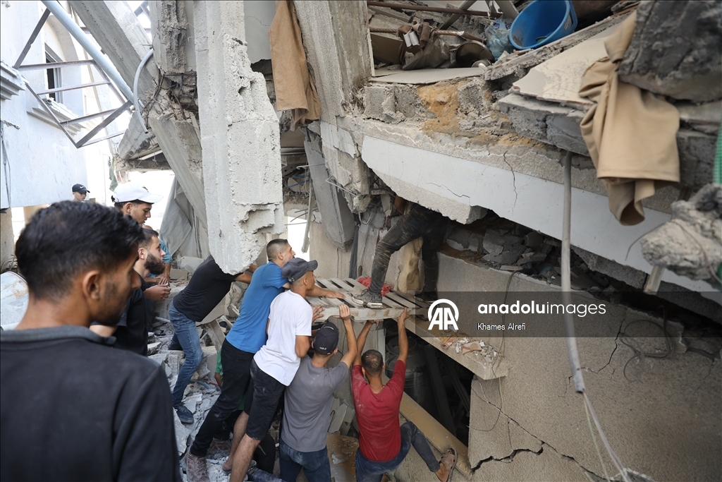 İsrail'in Gazze'ye yönelik saldırıları sürüyor