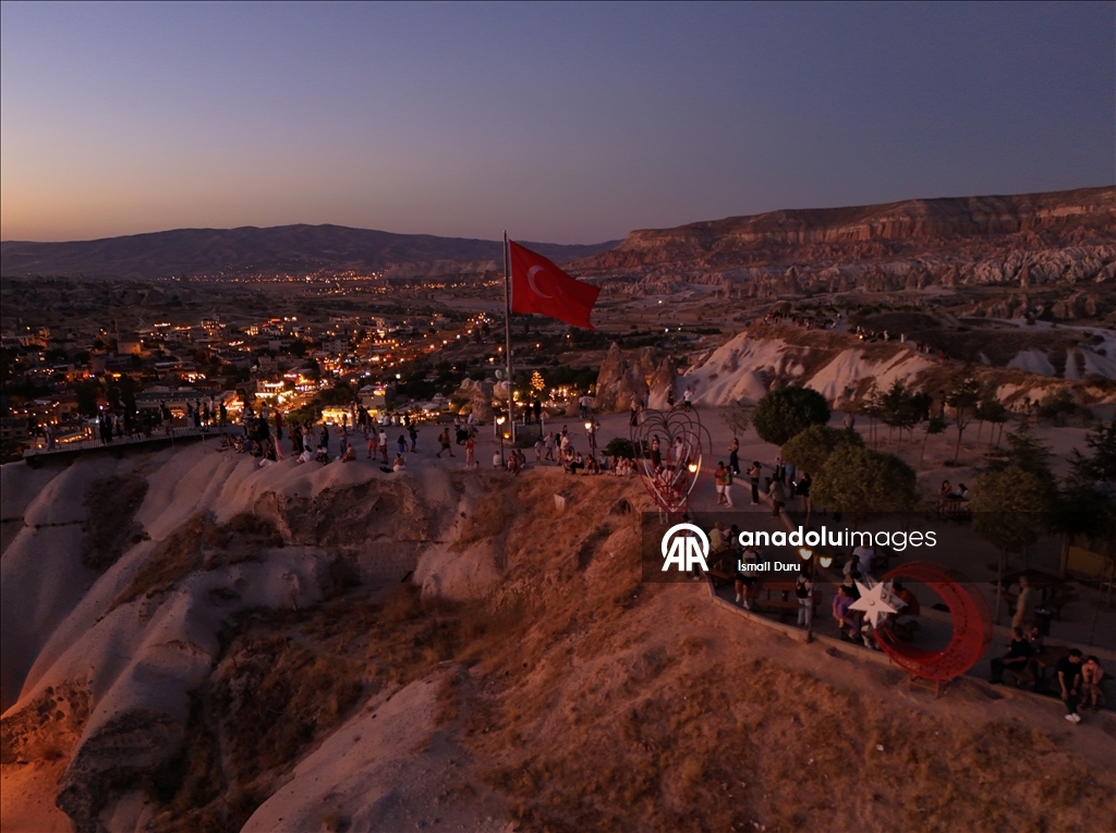 Sunset in Cappadocia