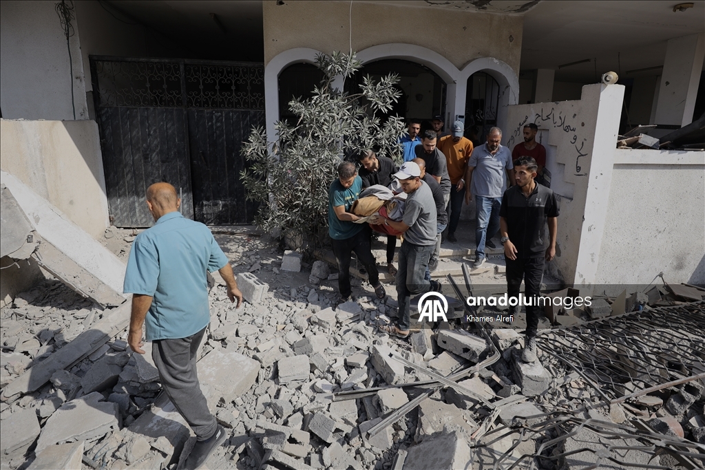 İsrail'in Gazze'ye yönelik saldırıları sürüyor