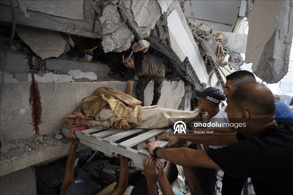 İsrail'in Gazze'ye yönelik saldırıları sürüyor