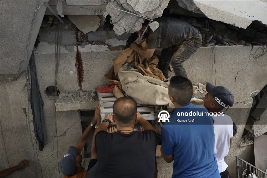 İsrail'in Gazze'ye yönelik saldırıları sürüyor