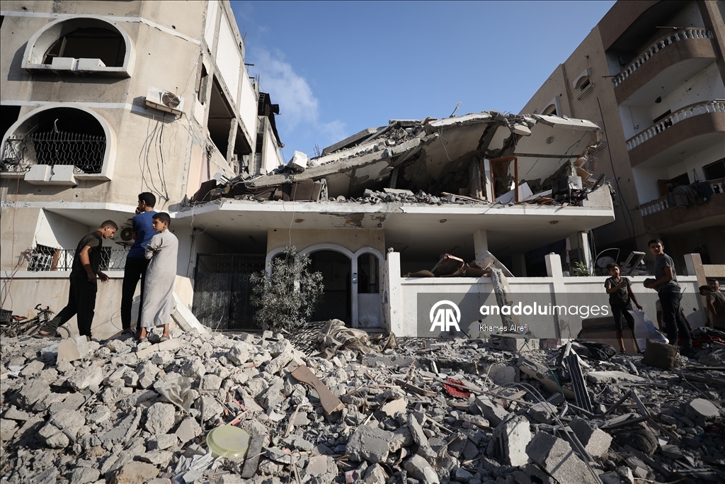 İsrail'in Gazze'ye yönelik saldırıları sürüyor