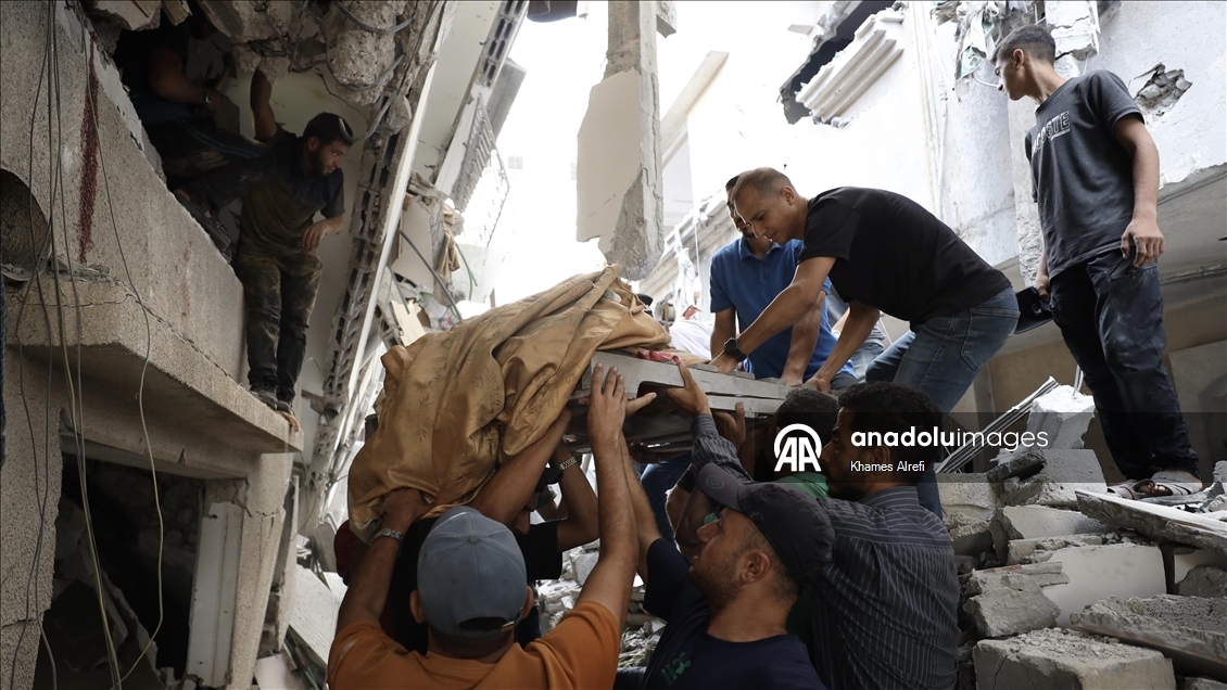 İsrail'in Gazze'ye yönelik saldırıları sürüyor