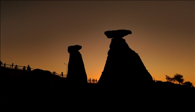 Sunset in Cappadocia