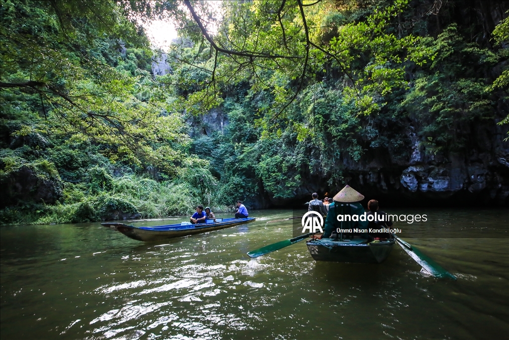 Ninh Binh province, which stands out with its natural beauty in Vietnam
